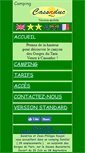 Mobile Screenshot of camping-cassaduc.com